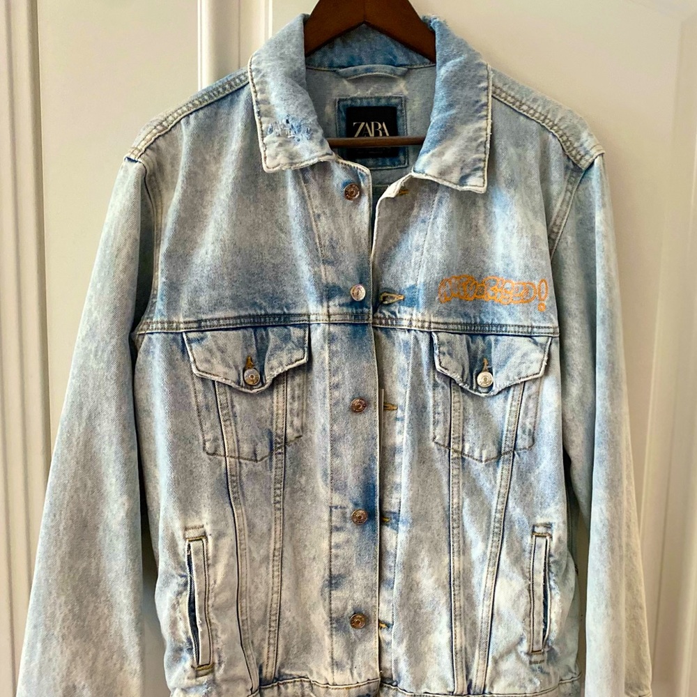 Faded Denim Zara Jacket